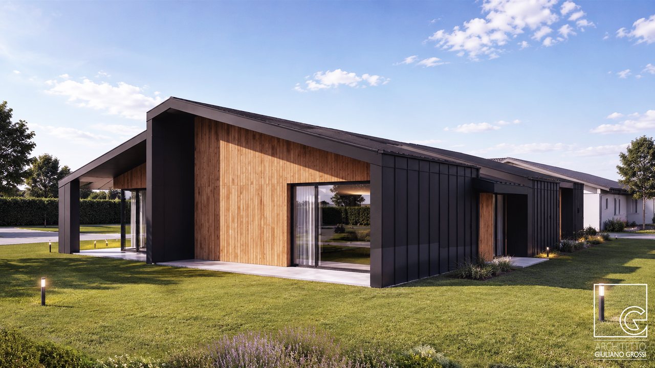 Agrisurismo ad Arco, rendering di progetto